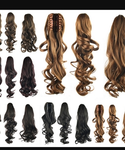Chuyên các loại tóc cột , tóc kẹp , tóc bối , tóc mái băng tóc thật 100% giá rẻ