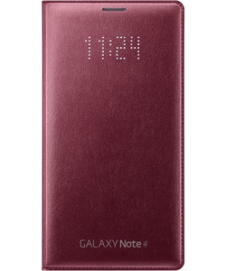 Bao da LED Flip Wallet Samsung Note 4 chính hãng giá cực sốc