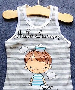 Áo ba lỗ thủy thủ