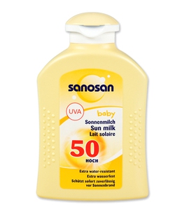 Sữa chống nắng SPF 50 Sanosan chính hãng CHLB Đức