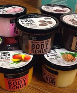 Kem tẩy da chết body của Oganic Shop