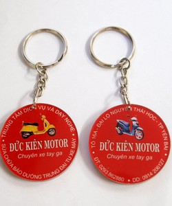 Móc khóa mica, móc khóa keo dẻo giá rẻ