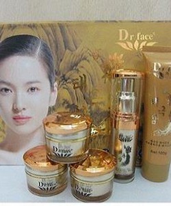 Bộ Dr face nhân sâm vàng Hàn quốc, đặc trị vĩnh viễn nám má, thâm xạm, trị tàn nhang do di truyền hoặc bẩm sinh, trắng