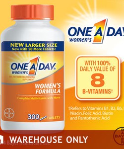 Thuốc bổ tổng hợp One A Day, Centrum xách tay từ Mỹ