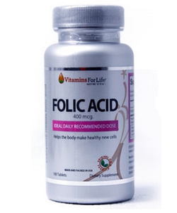 Acid Folic từ mỹ ngăn chặn nguy cơ dị tật ống thần kinh ờ trẻ