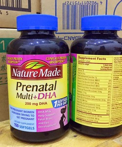 Viên uống bổ sung DHA cho bà bầu Prenatal Nature Made