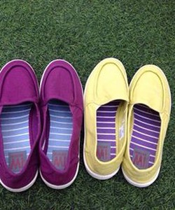 Giầy slip ons nữ Giầy thể thao Giầy bệt
