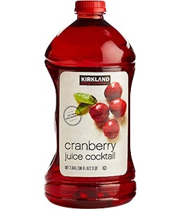 Nước ép nam việt quất Kirkland 2,84 lít