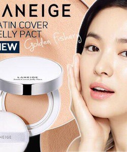 Phấn laneige satin cover jelly pact spf35