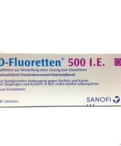 Vitamin D Fluoretten 500 I.E.