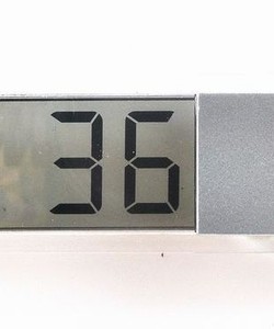 Đồng hồ điện tử mini gắn kính ô tô