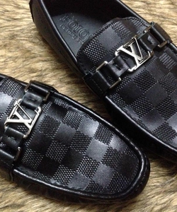 Giày lười Louis Vuitton đẳng cấp da thật 100% cực đẹp chỉ 580k giá gốc 1tr2