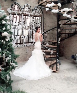 Váy cưới hàn quốc xách tay giá cực sock