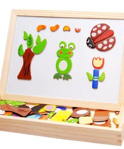 Bảng ghép hình nam châm cho bé