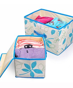 Combo 2 hộp vải đựng đồ