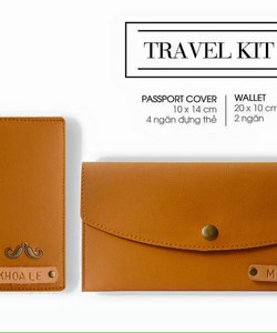 Ví nữ cầm tay, Passport cover xinh đẹp, dễ thương, đóng tên chủ nhân độc đáo 100k