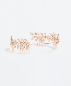 Bờm ZARA auth và khuyên tai ngọc trai giá shock