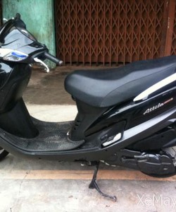 Xe atila victoria màu đen chân bấm thăng đĩa