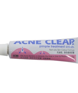 Kem trị mụn mủ mụn bọc sưng đau Acne clear pimple treatment cream Hàng nội địa Sing