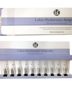 Huyết thanh Dưỡng Ẩm Hyaluronic Lakia 10 ống x 2ml