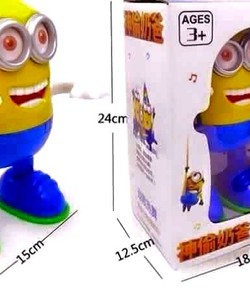 Minion phát sáng nhảy theo nhạc