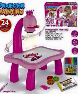 Đồ chơi voi, ô tô chở cát Bảng vẽ có máy chiếu 3D và nhạc bộ lắp ghép Bộ bác sĩ