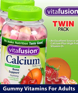 Kẹo Dẻo Bổ Sung Calcium Dành Cho Người Lớn Vitafusion