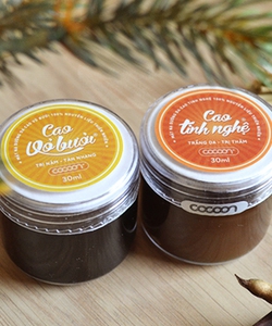 Bộ đôi Cao vỏ bưởi và Cao tinh nghệ cocoon. Chuyên buôn sỉ giá tốt nhất thị trường