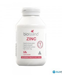 Viên uống bổ sung Kẽm Bio island Zinc cho trẻ