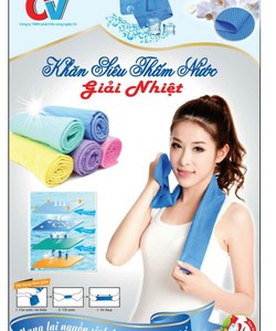 Khăn siêu thấm lám mát