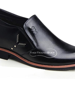 Giày lười tăng chiều cao 7cm bóng đep VI GC815101D