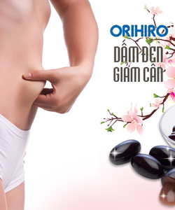 Dấm đen dạng viên giảm cân nhật bản orihiro 216 viên