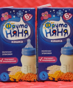 Sữa nước Fruto của Nga