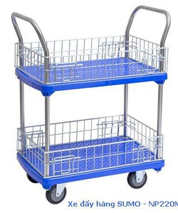Chọn xe đẩy hàng có lưới bảo vệ cho siêu thị, nhà sách