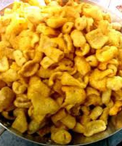 Da heo muối ớt chiên giòn