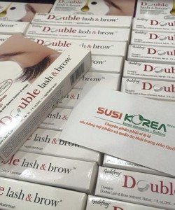 Serum dưỡng dài mi và mày hiệu quả Double lash brow giá ưu đãi