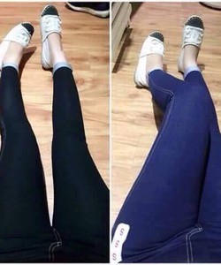 Quan legging bò nữ