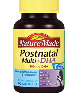 Nature made postnatal multi dha vitamin tổng hợp sau sinh