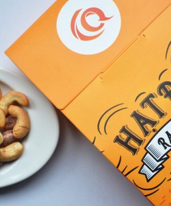 Hạt điều vỏ lụa hộp hút chân không cao cấp 500g