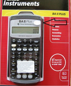 Máy tính tài chính BA II Plus thi CFA