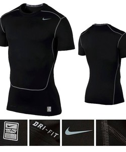 Phân Phối sỉ lẻ áo Nike Pro Combat 2.0 Dòng sau cổ áo có chữ NIKE PRO COMBAT