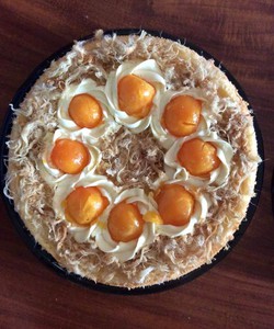 Bánh bông lan trứng muối