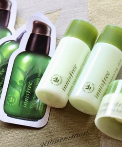 Bộ dưỡng trà xanh Green Tea Blancing Special Kit Innisfree