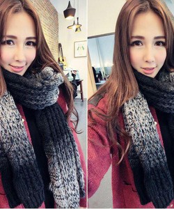 Khăn len kiểu Hàn Quốc