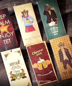 Mẫu phong bì handmade đẹp 2016