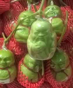 Bán dưa lê hình thần tài