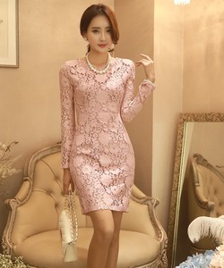 Đẹp dịu dàng, sạng trọng với Bộ sự tập Váy liền công sở Hàn Quốc