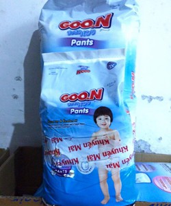 Bỉm Goon Slim mẫu cũ, rẻ hàngThái bịch bó kẹp còn szm34 34 và sz xl58 14 và xl46 11 quần