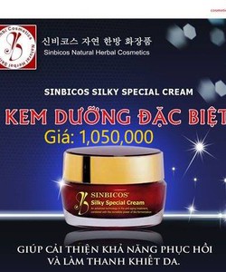 Kem dưỡng đặc biệt Sinbicos phục hồi tinh khiết da