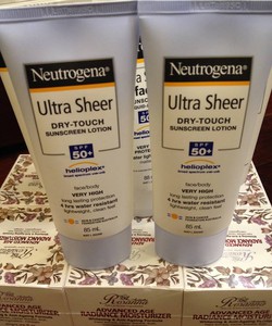 Kem chống nắng Neutrogena Ultra Sheer face sunscreen Liquid Lotion SPF 50